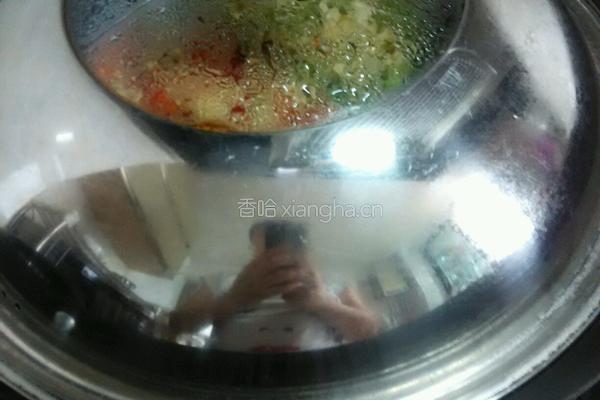 双椒鱼头的做法图解6
