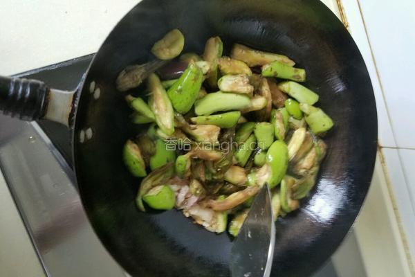红烧手撕茄子的做法图解7