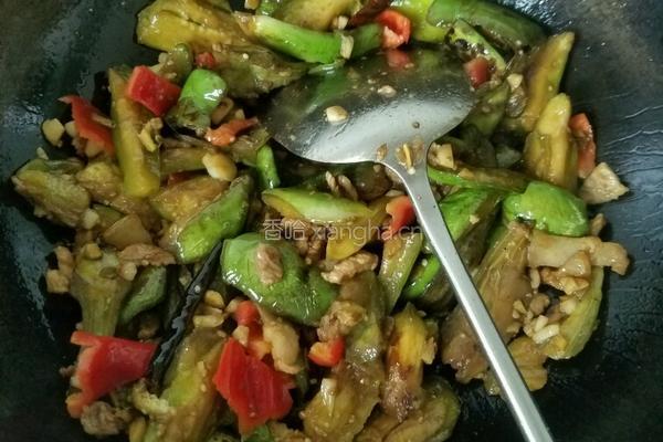红烧手撕茄子的做法图解8