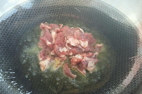 彩椒炒牛肉的做法图解5