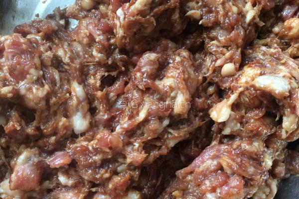 韭菜苔虾仁饺子的做法图解4