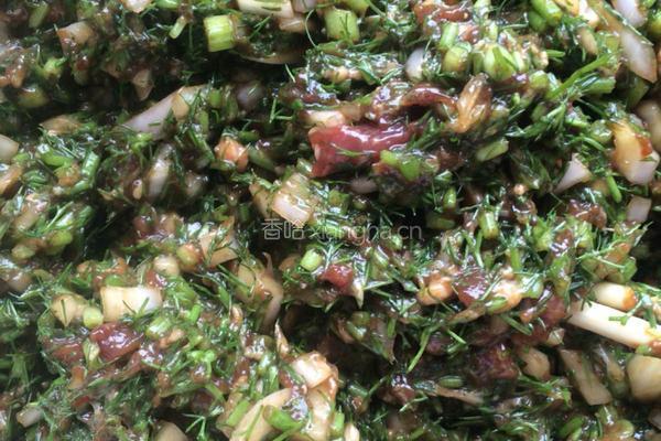 茴香陷饺子的做法图解4