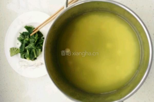 清香荷叶粥的做法图解3