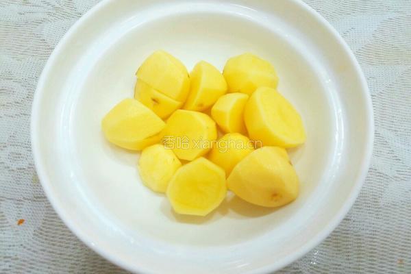 彩椒土豆烧排骨的做法图解5