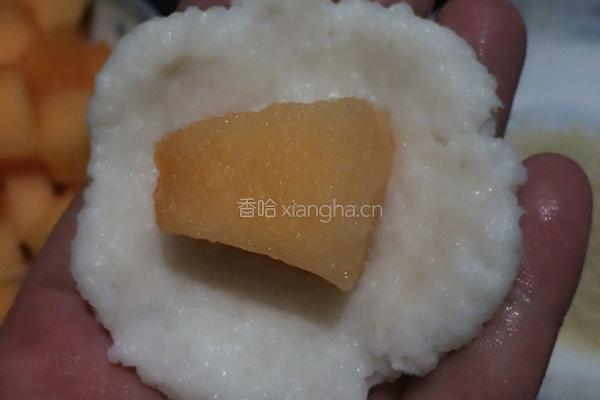哈密瓜饭团的做法图解7