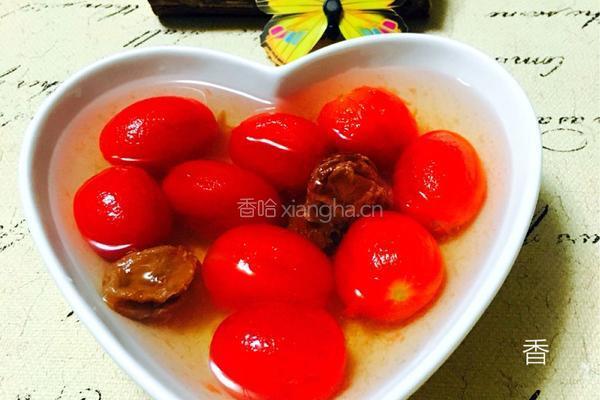 圣女果话梅糖水的做法图解6