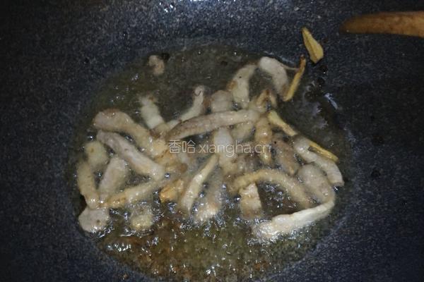 豆角炒肉的做法图解5