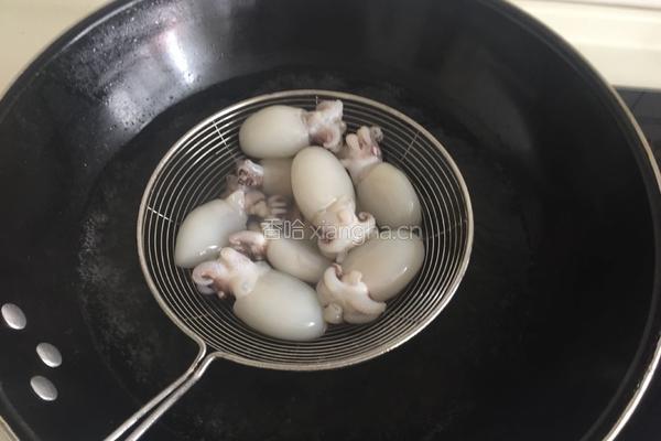 韭花墨鱼仔的做法图解2