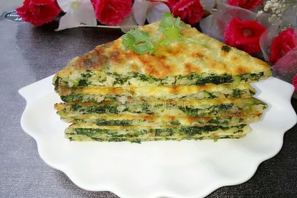 香菜肉饼的做法图解14