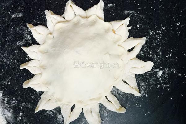 虾米野菜盒子的做法图解12