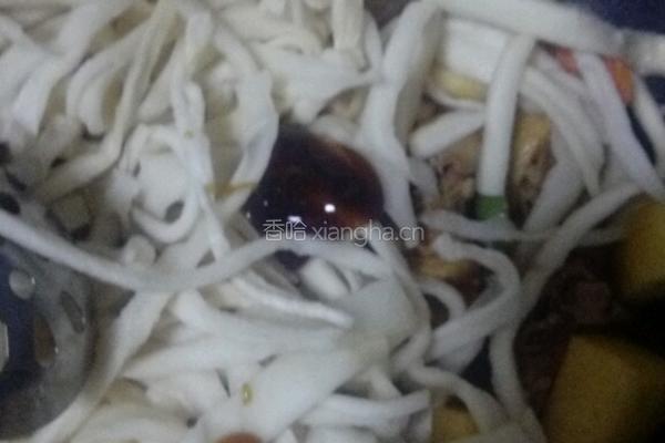 葫芦条烧老鸭煲的做法图解6