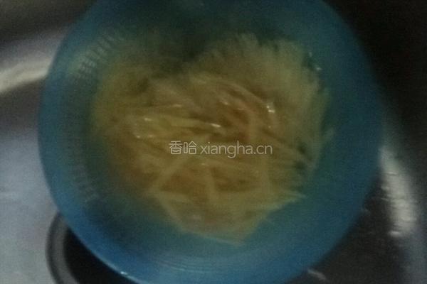 彩椒土豆丝的做法图解3