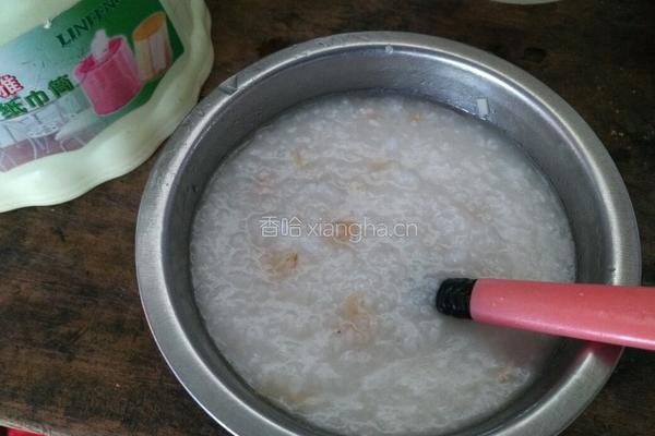 干沙虫瘦肉粥的做法图解4