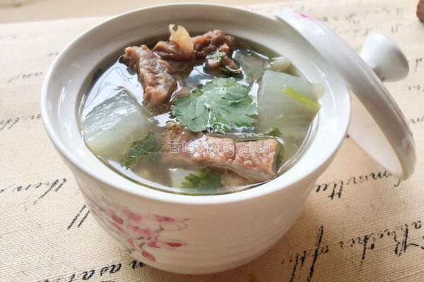 萝卜牛腩清汤的做法图解7