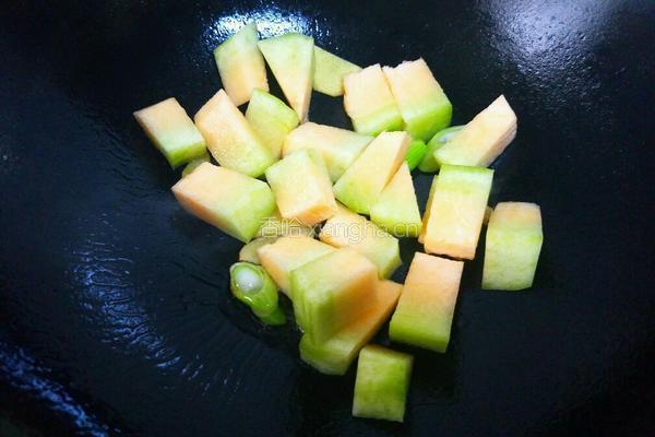 哈密瓜烧肉的做法图解9