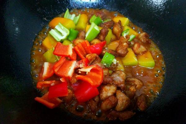 哈密瓜烧肉的做法图解11