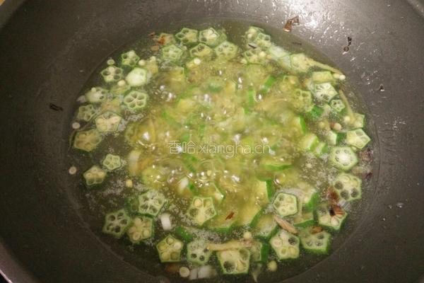 夏日秋葵靓汤的做法图解5