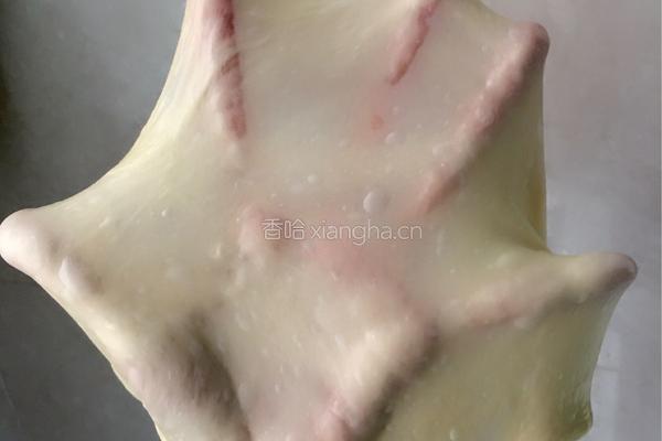淡奶油排包的做法图解3