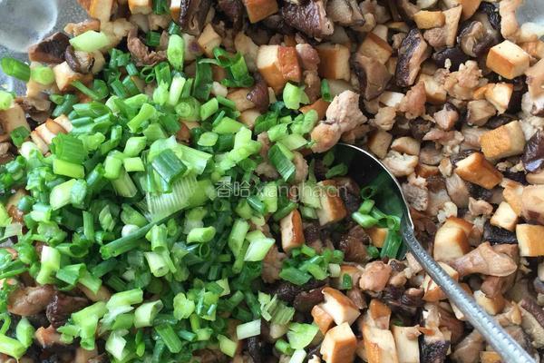 香菇肉饼的做法图解4