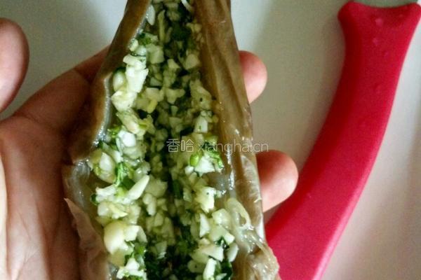 蒜茄子的做法图解8