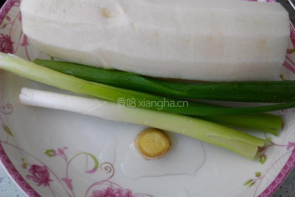白萝卜粉条素包子的做法图解2