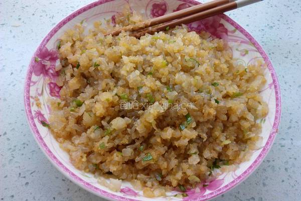 白萝卜粉条素包子的做法图解6