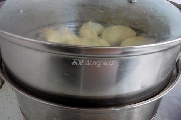 白萝卜粉条素包子的做法图解8