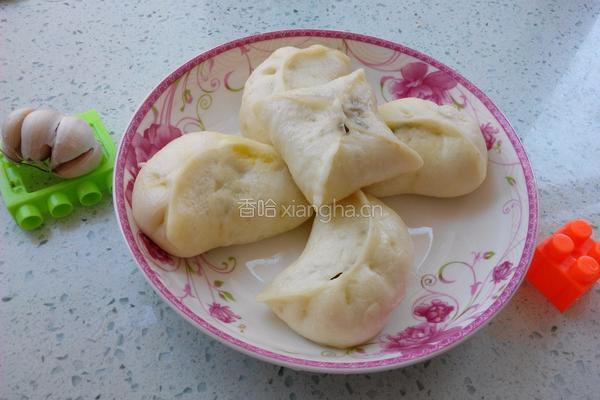 白萝卜粉条素包子的做法图解9