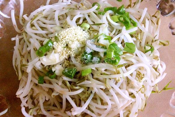 凉拌绿豆芽的做法图解5