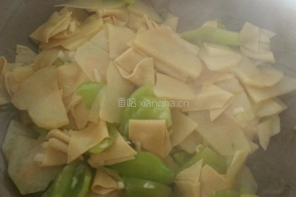 农家炒三片的做法图解4