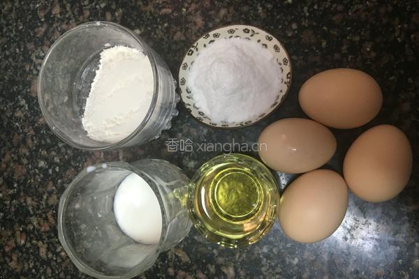 海绵蛋糕的做法图解1