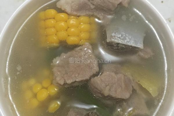 玉米排骨汤的做法图解5