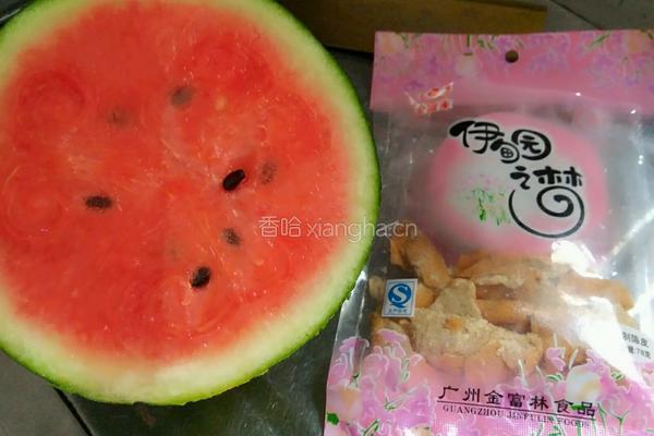 西瓜陈皮粉的做法图解1