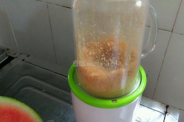 西瓜陈皮粉的做法图解3