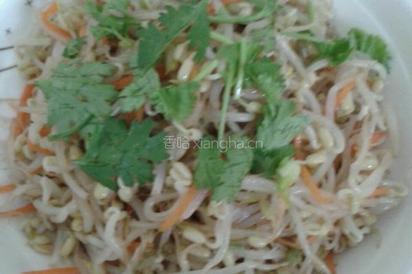 凉拌绿豆芽