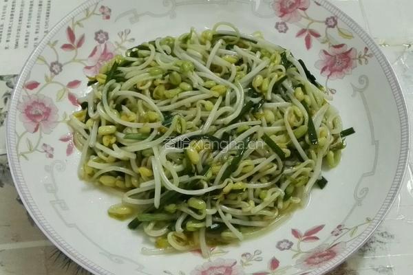 绿豆芽的做法图解3