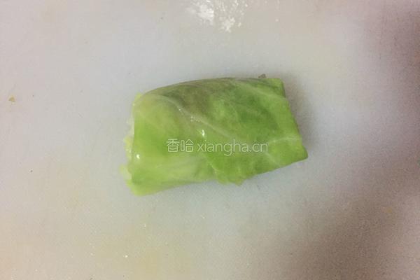 翡翠卷心菜卷的做法图解13