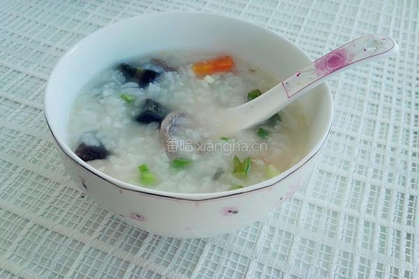 皮蛋瘦肉粥的做法图解5