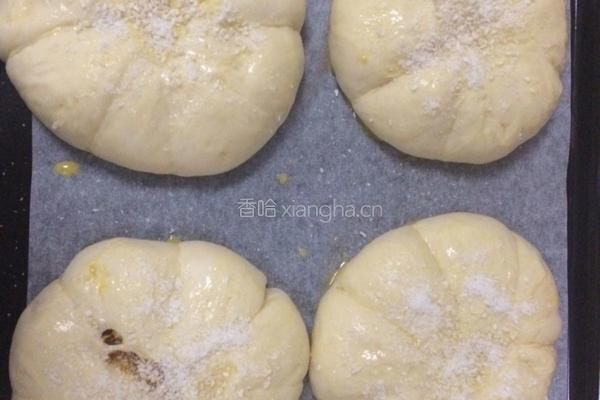 ，南瓜芝麻椰蓉馅面包。的做法图解13