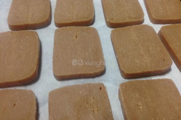 红豆沙饼干的做法图解5