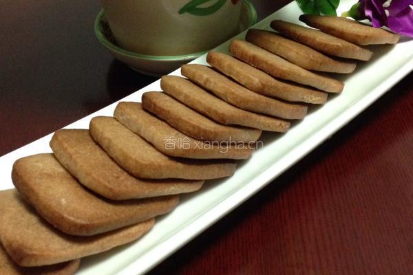 红豆沙饼干的做法图解7