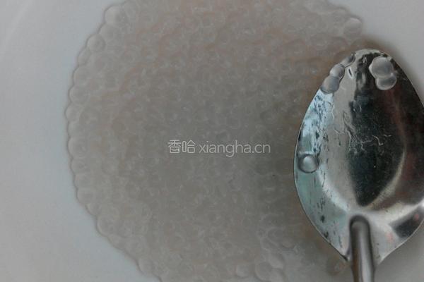 西瓜西米露的做法图解1