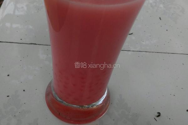西瓜西米露的做法图解3
