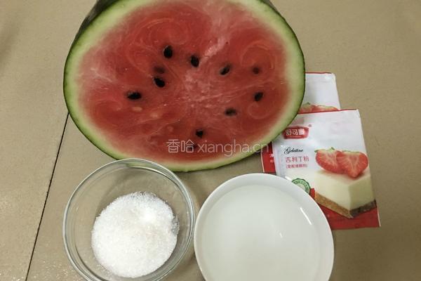 果冻的做法图解1