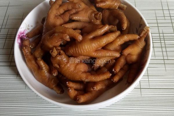 卤鸡爪的做法图解5