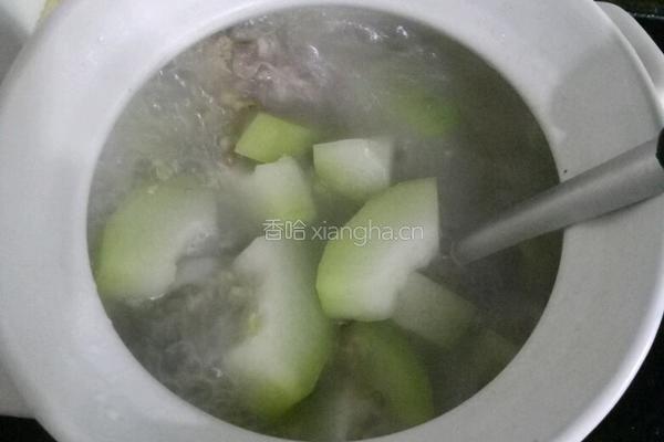 冬瓜绿豆汤的做法图解4