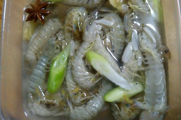 盐水皮皮虾的做法图解4