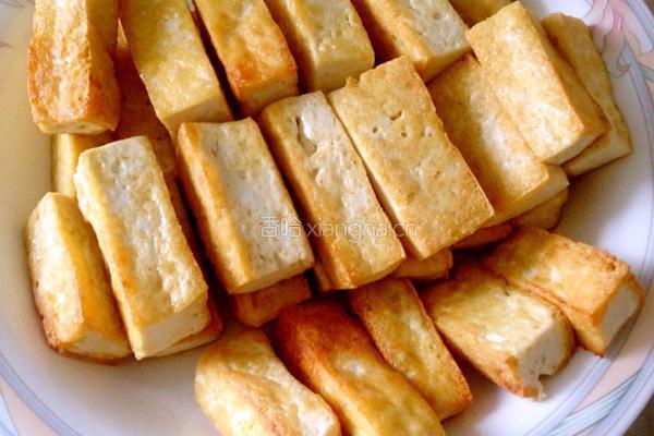 蚝油豆腐的做法图解2