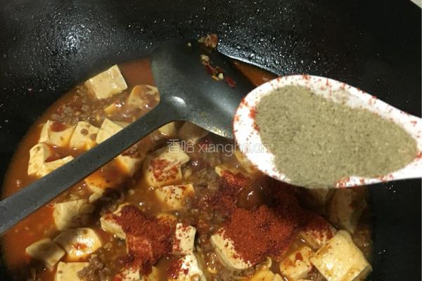 麻婆豆腐的做法图解12