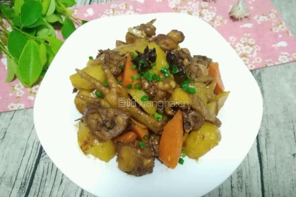 土豆焖鸡的做法图解9